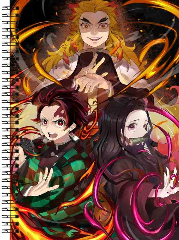 Блокнот А5 Kimetsu no Yaiba [BL5_KiNoYa_080S]