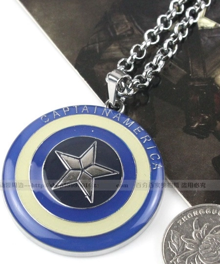 Captain America Necklace Капитан Америка кулон