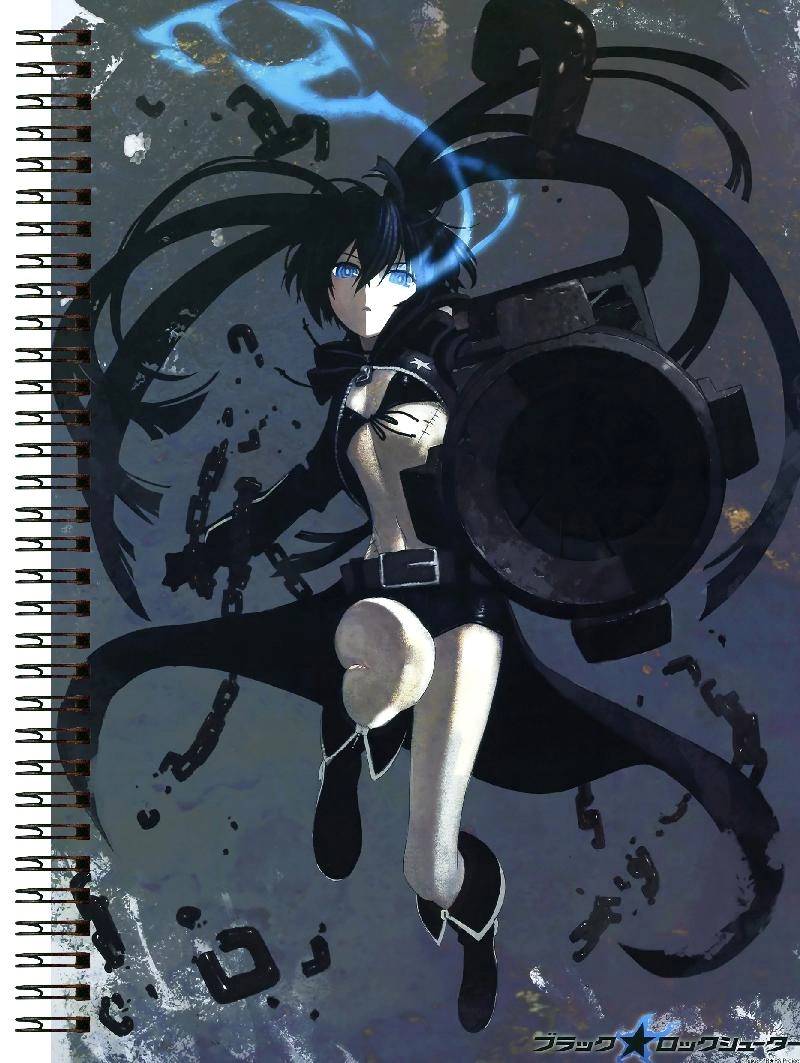 Блокнот А5 Black Rock Shooter [BL5_BRS_075S]