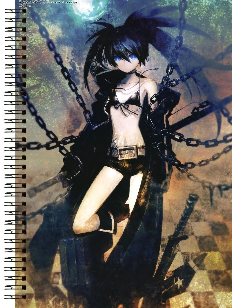 Блокнот А5 Black Rock Shooter [BL5_BRS_076S]