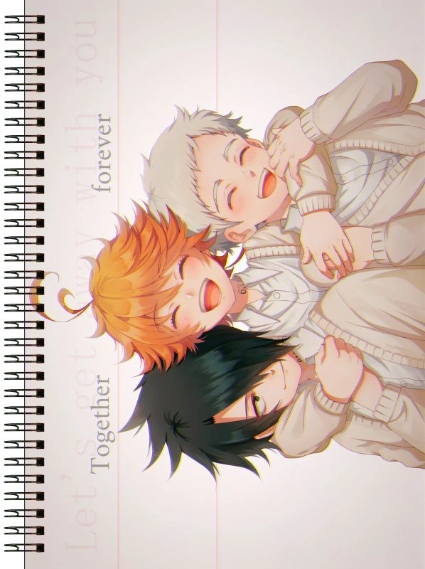 Блокнот А5 Yakusoku no Neverland [BL5_NEVRLND_001S]