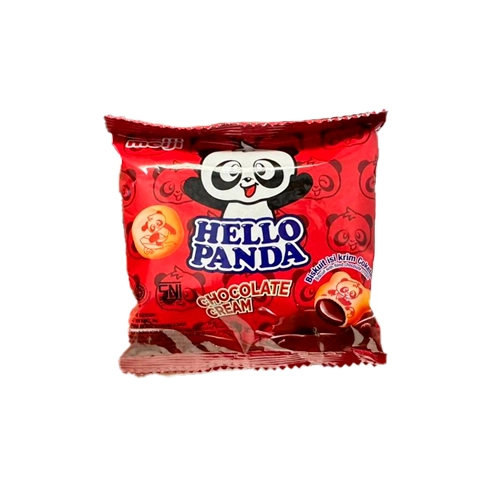 Meiji Печенье HELLO PANDA Chocolate cream с шоколадным кремом, 8 г.