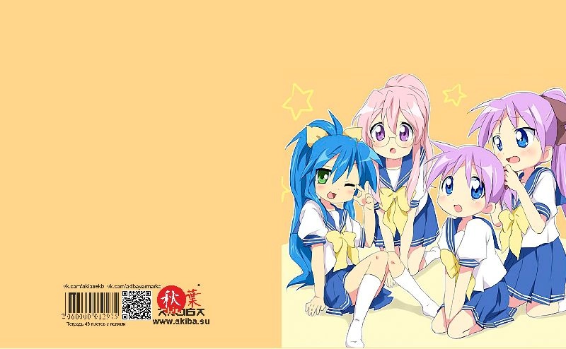 Тетрадь 48 листов в клетку Lucky Star [T_LuS_008S]