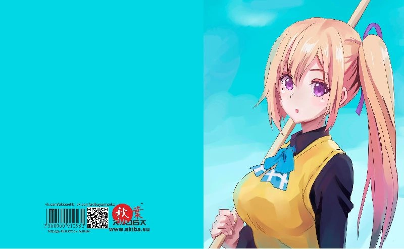 Тетрадь 48 листов в клетку Musaigen no Phantom World [T_MPW_001S]