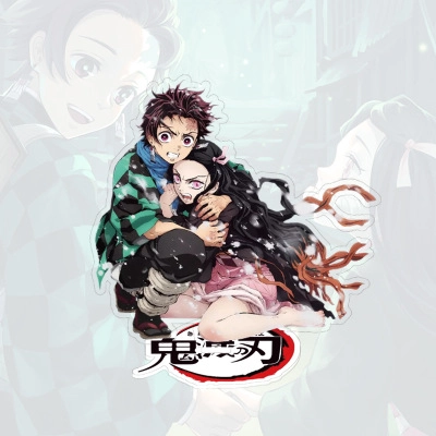 Kimetsu no Yaiba Танджиро и Незуко стенд 2 15см