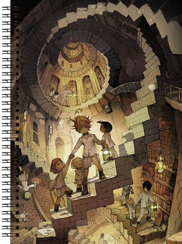 Блокнот А5 Yakusoku no Neverland [BL5_NEVRLND_012S]