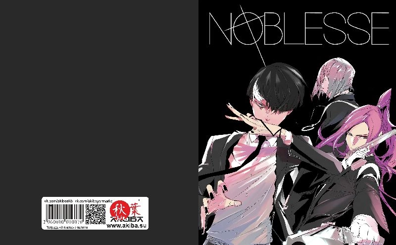 Тетрадь 48 листов в клетку Noblesse [T_Nobl_001S]