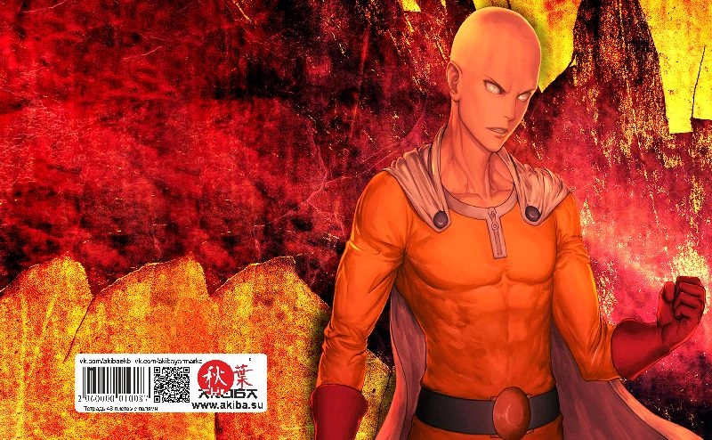 Тетрадь 48 листов в клетку One-Punch Man [T_OPM_008S]