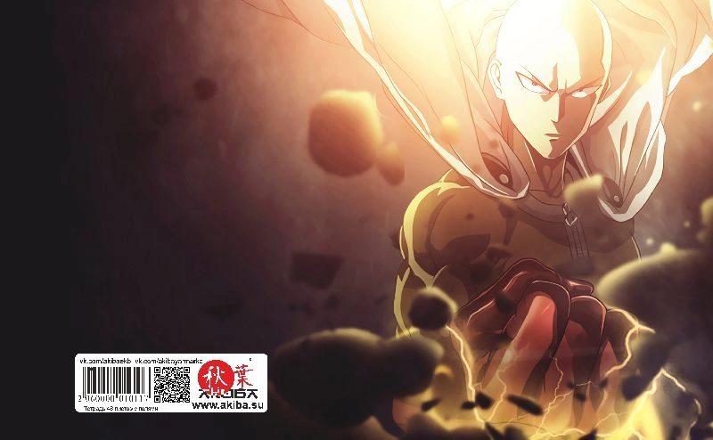 Тетрадь 48 листов в клетку One-Punch Man [T_OPM_011S]