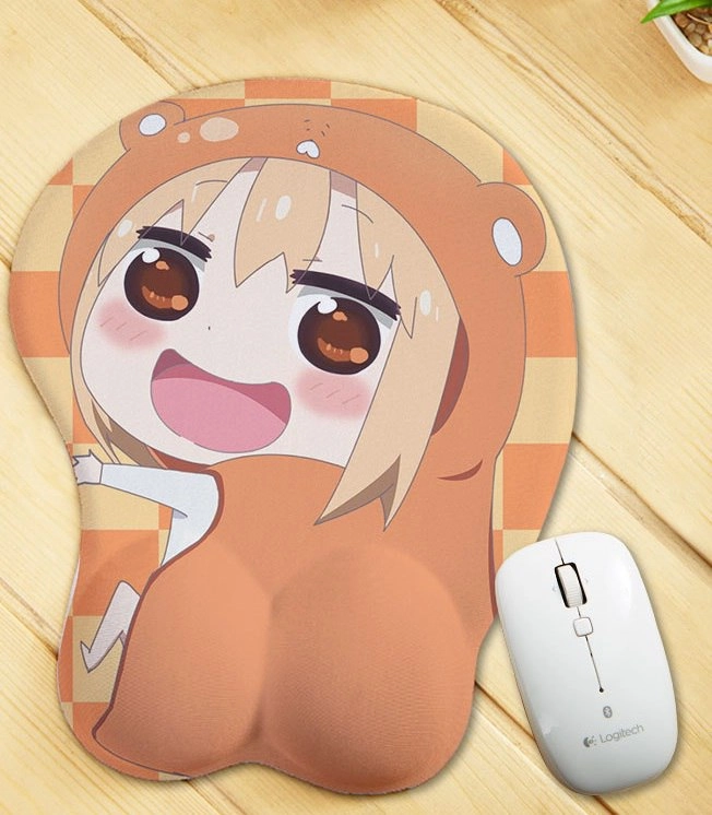 Himouto Umaru-chan 3D mouse Pad Двуличная Сестренка Умару 3D Коврик Для мыши