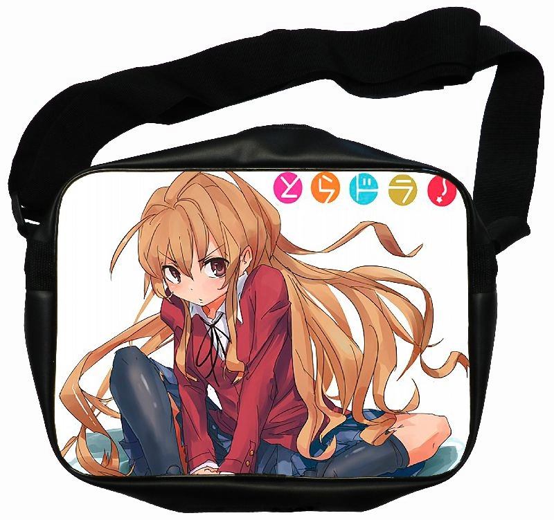 Сумка почтальонка черная ToraDora [Sp_ToDo_001S]