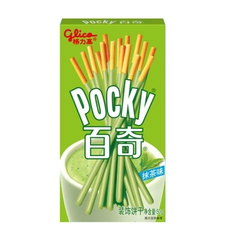 Pocky покки со вкусом чая матча, 50гр