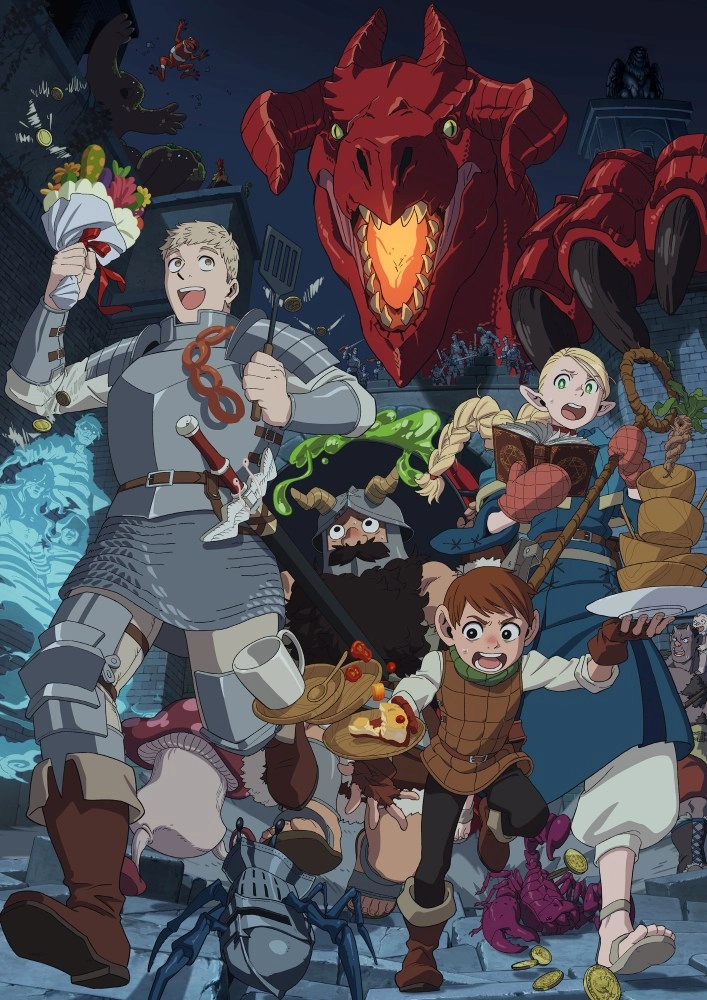 Плакат A3 Dungeon Meshi [3A_DMeshi_002S]