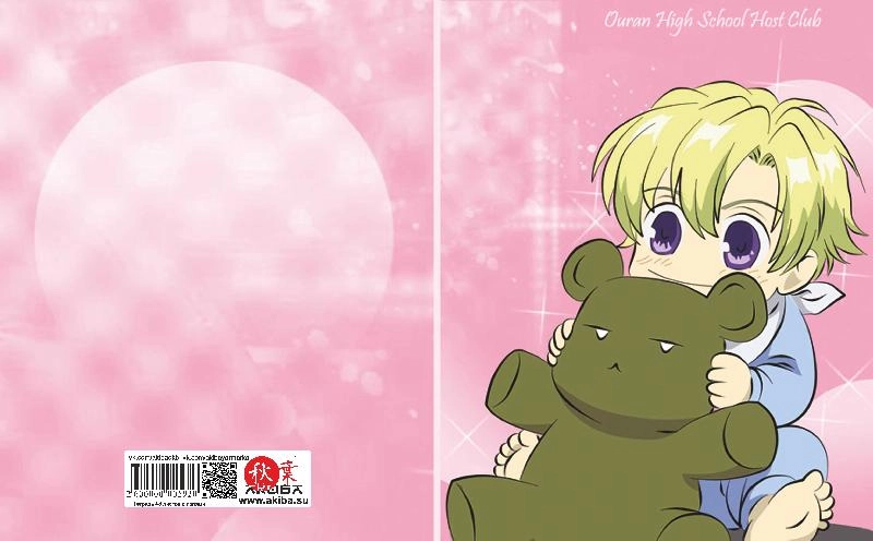 Тетрадь 48 листов в клетку Ouran Host Club [T_OHCl_001S]