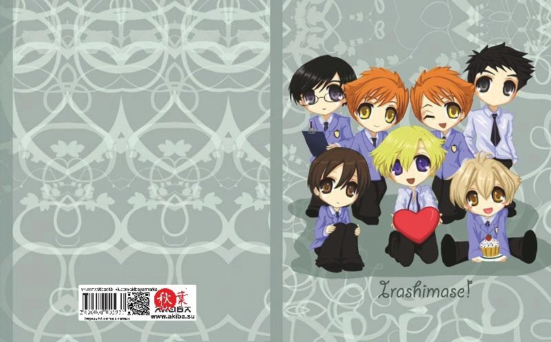 Тетрадь 48 листов в клетку Ouran Host Club [T_OHCl_002S]