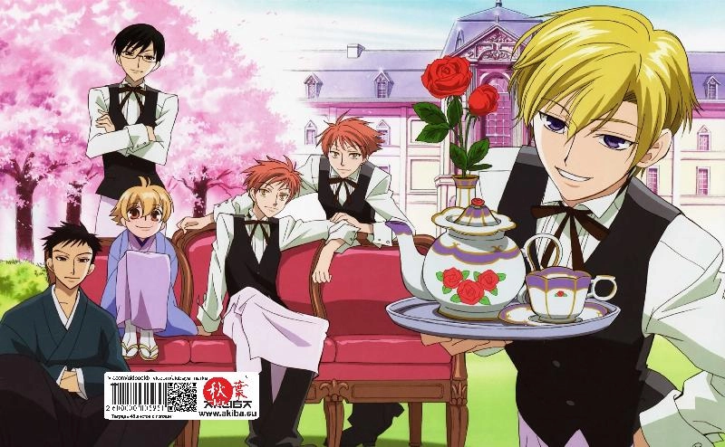 Тетрадь 48 листов в клетку Ouran Host Club [T_OHCl_004S]