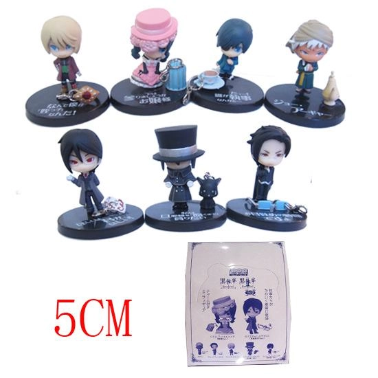 Kuroshitsuji Figures Темный дворецкий фигурки (цена за 1 шт.)