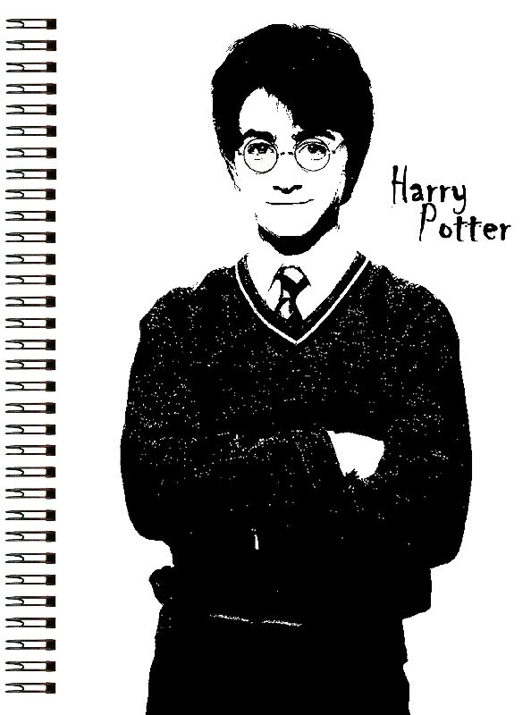 Блокнот А6 Harry Potter [BL6_HP_005S]