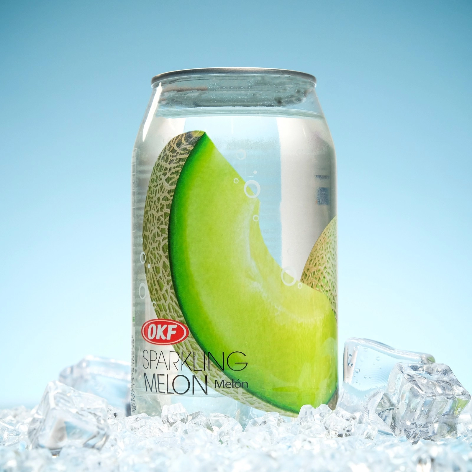 OKF Sparkling Melon газированная, дыня, 350 мл 