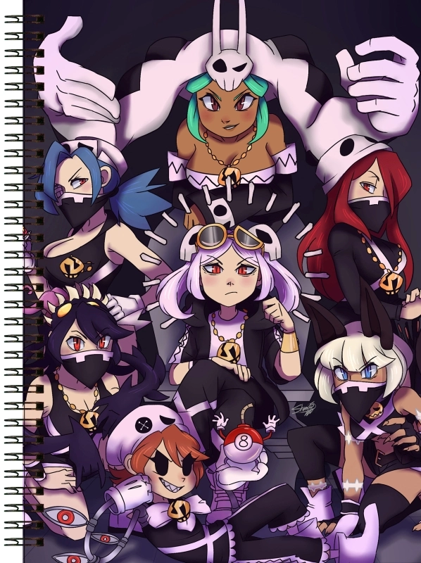 Блокнот А5 Skullgirls [BL5_SGirl_001S]