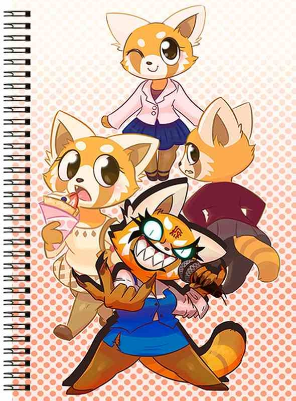 Блокнот А6 Aggretsuko [BL6_Agg_006S]