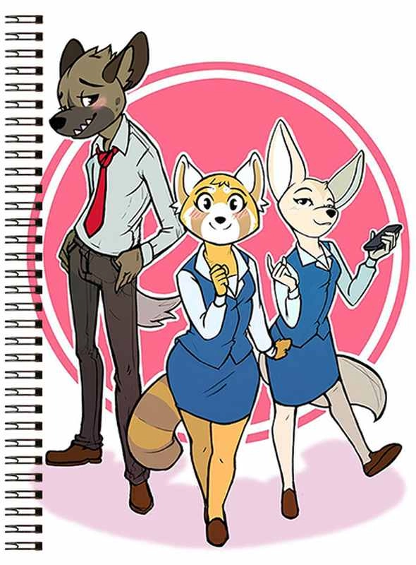 Блокнот А6 Aggretsuko [BL6_Agg_007S]