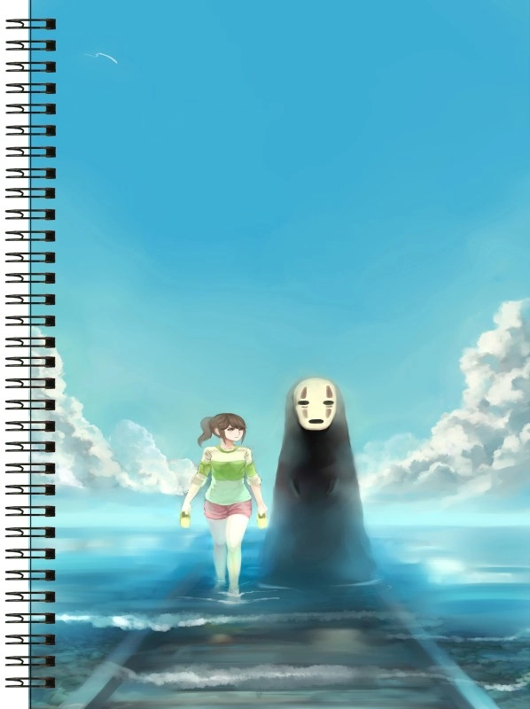 Блокнот А5 Spirited away [BL5_SpAw_012S]