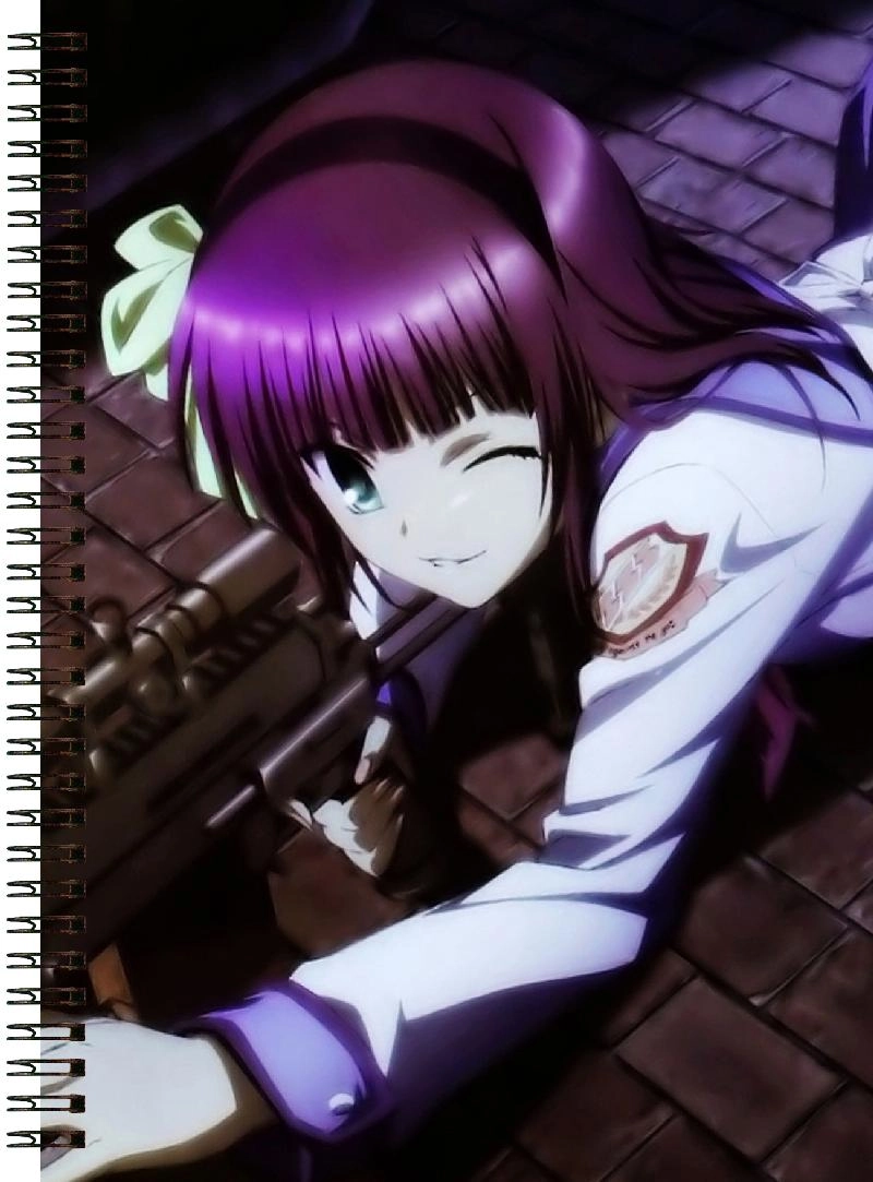 Блокнот А6 Angel Beats [BL6_AB_008S]