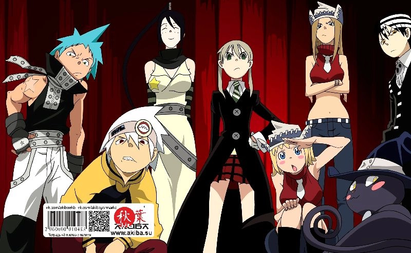 Тетрадь 48 листов в клетку Soul Eater [T_SoE_006S]