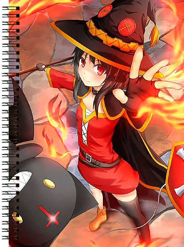 Блокнот А6 Konosuba [BL6_Knsb_008S]