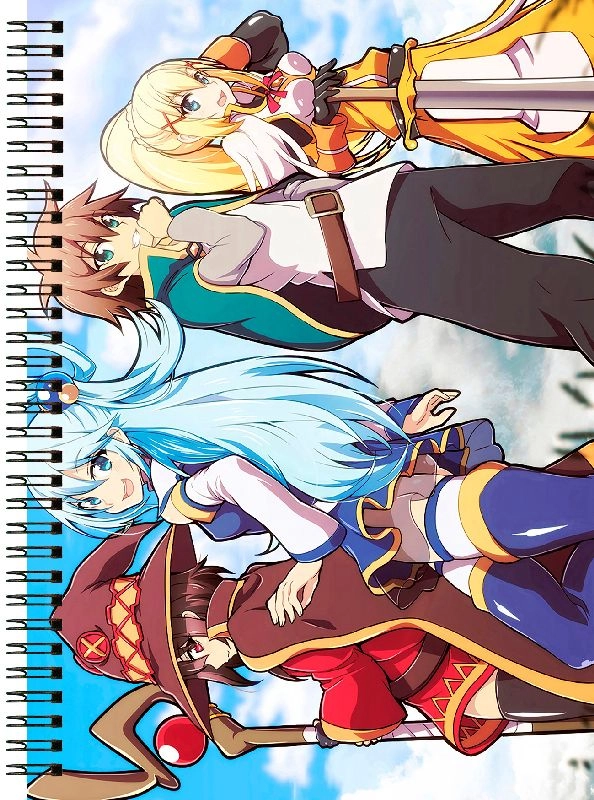 Блокнот А6 Konosuba [BL6_Knsb_009S]