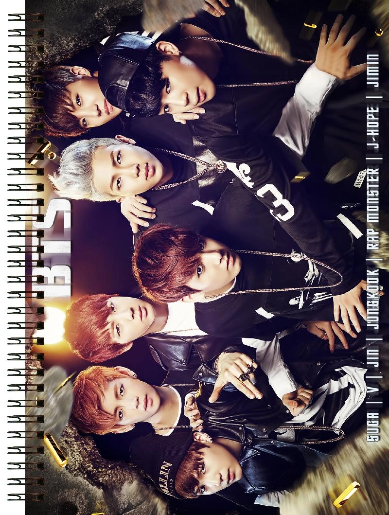 Блокнот А5 Kp Bangtan Boys [BL5Kp_BTS_004S]