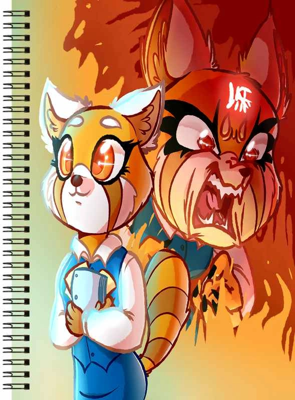 Блокнот А6 Aggretsuko [BL6_Agg_013S]