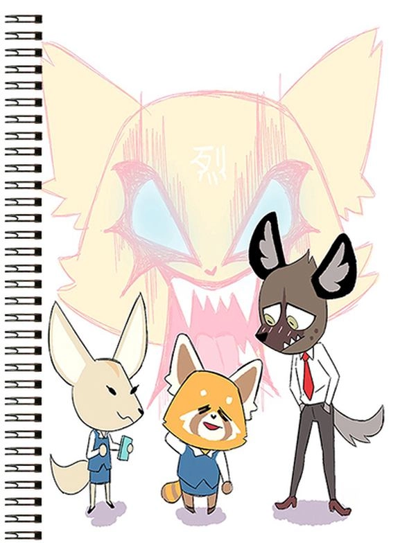 Блокнот А6 Aggretsuko [BL6_Agg_015S]