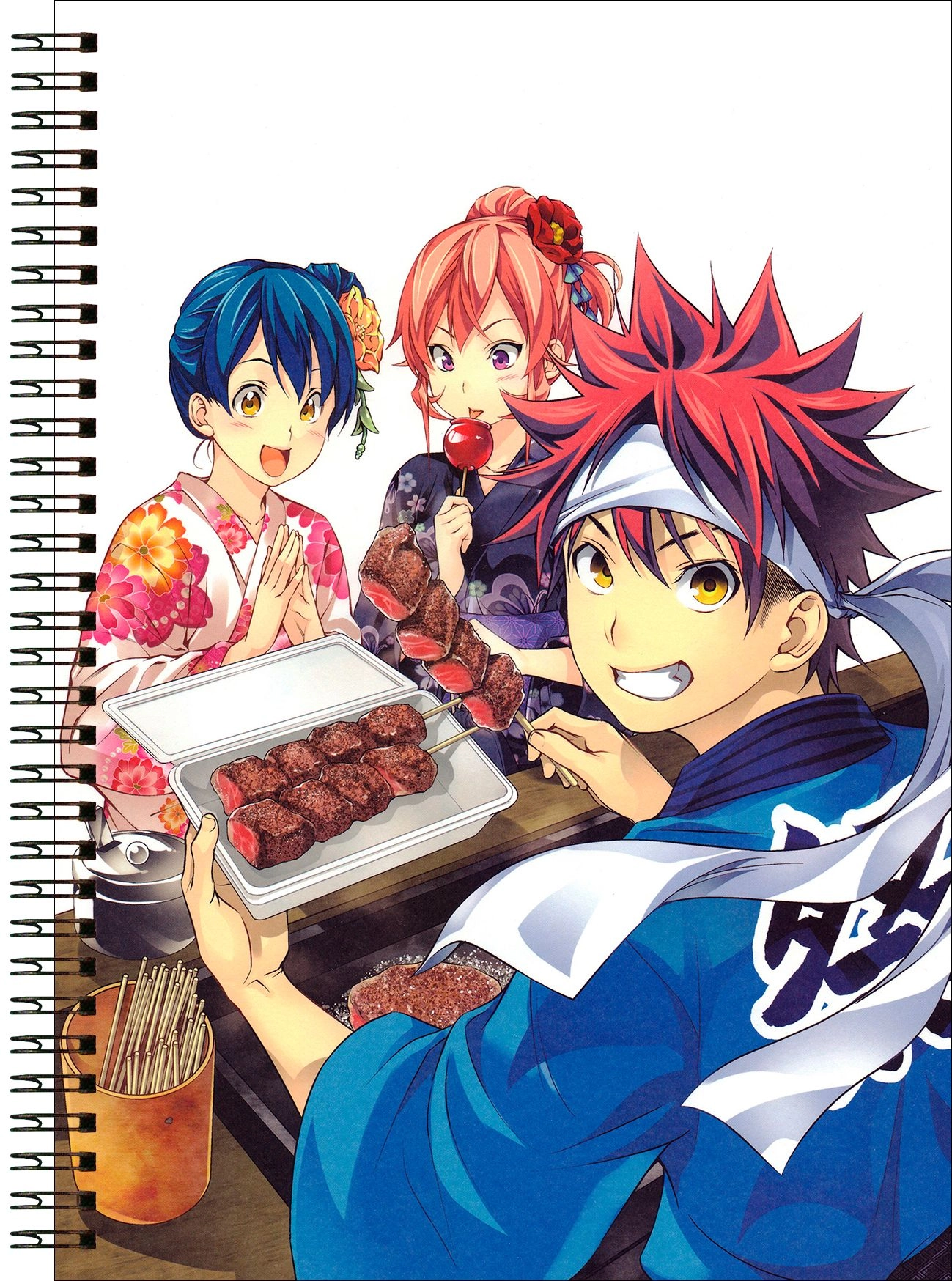 Блокнот А6 Shokugeki no Souma [BL6_Shoku_001S]