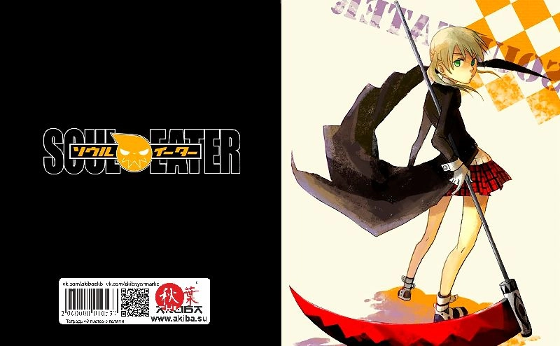 Тетрадь 48 листов в клетку Soul Eater [T_SoE_010S]