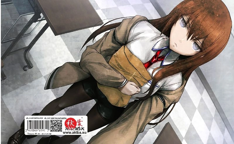 Тетрадь 48 листов в клетку Steins gate [T_StGa_009S]