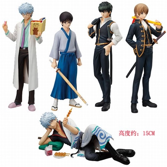 Gintama figure Гинтама фигурки (цена за 1 из 7 шт.) 