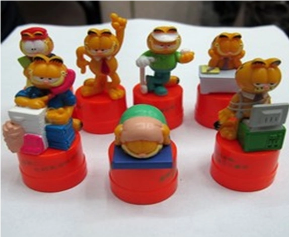 Garfield figure (price for 1 of7pcs)