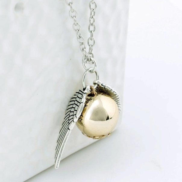 Harry Potter Snitch Necklace A Гарри Поттер Снитч Подвеска