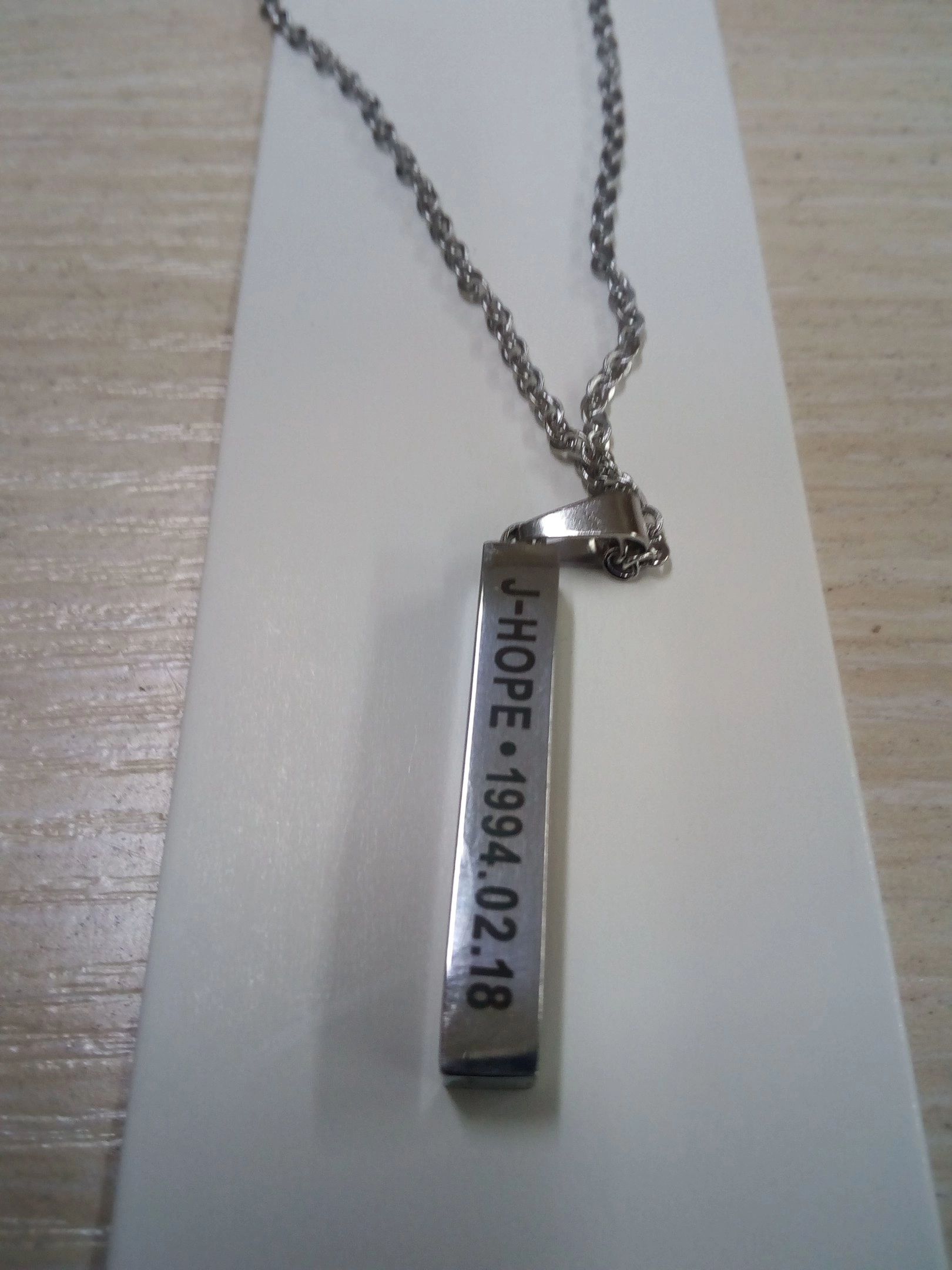 BTS J-Hope Necklace J-Hope Кулон