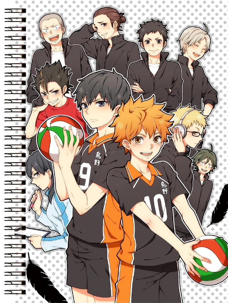 Блокнот А5 Haikyuu [BL5_Haiky_003S]