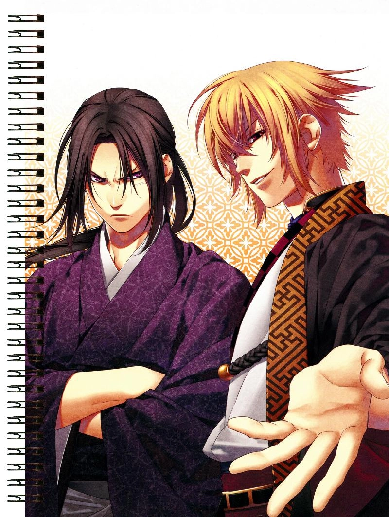 Блокнот А5 Hakuoki Shinsengumi Kitan [BL5_HakS_317S]