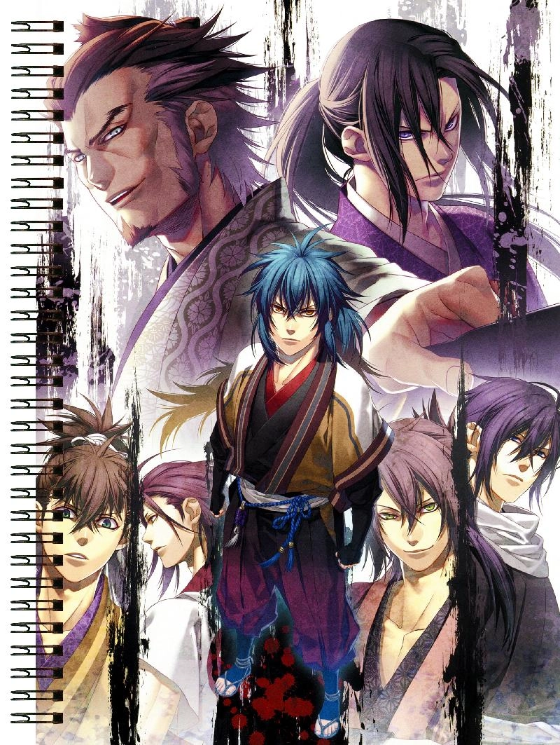 Блокнот А5 Hakuoki Shinsengumi Kitan [BL5_HakS_318S]