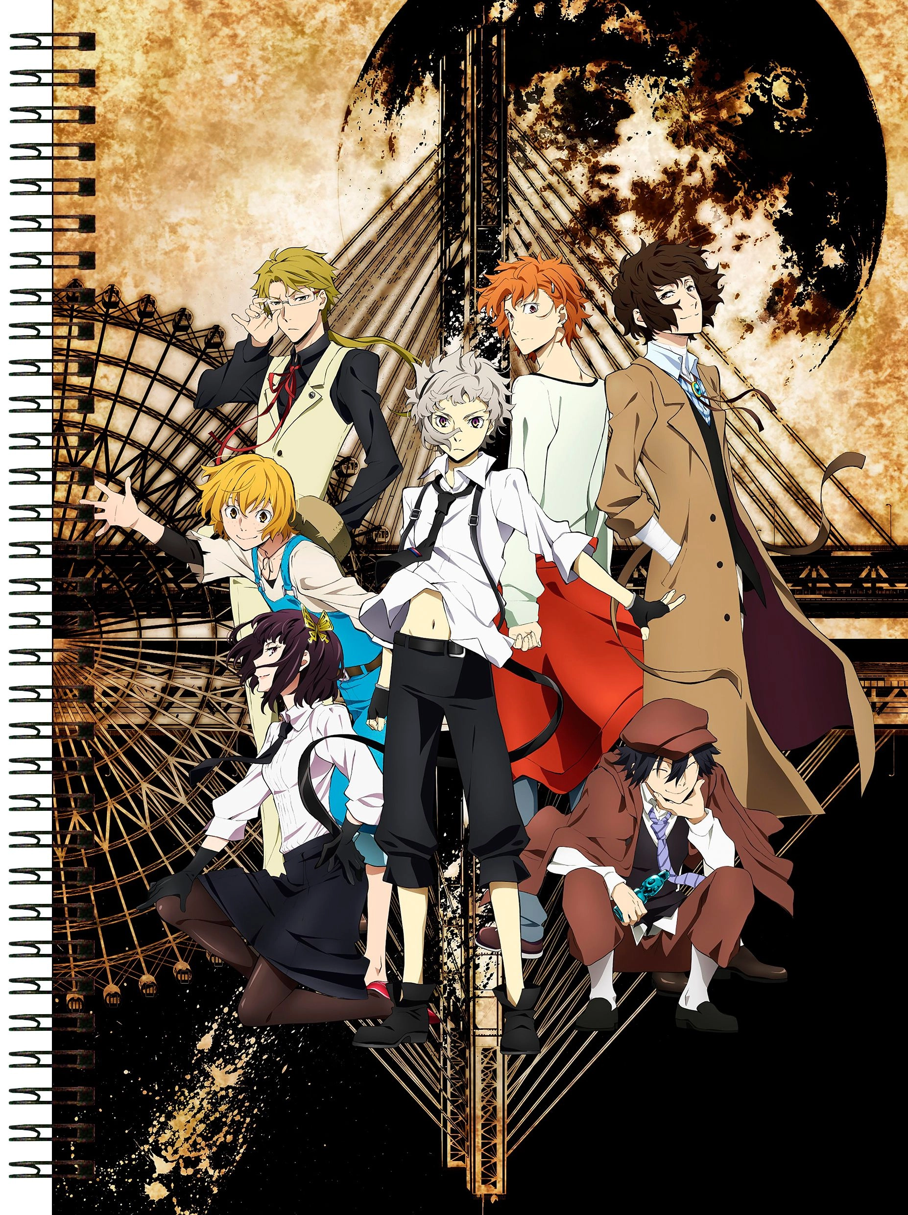 Блокнот А5 Bungou Stray Dogs [BL5_BSD_014S]