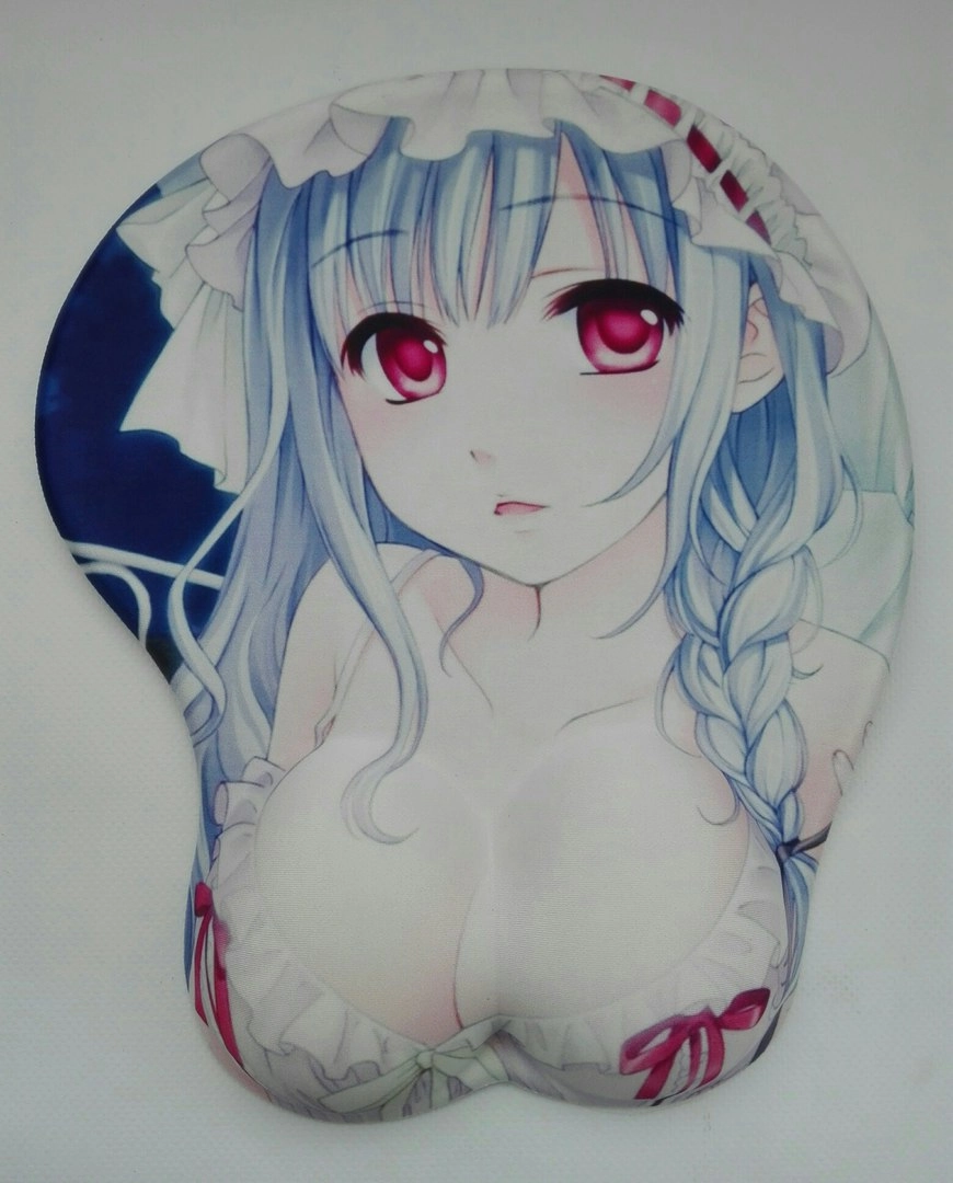 Anime Girl 3D Mouse Pad Аниме 3D Коврик Для Мыши