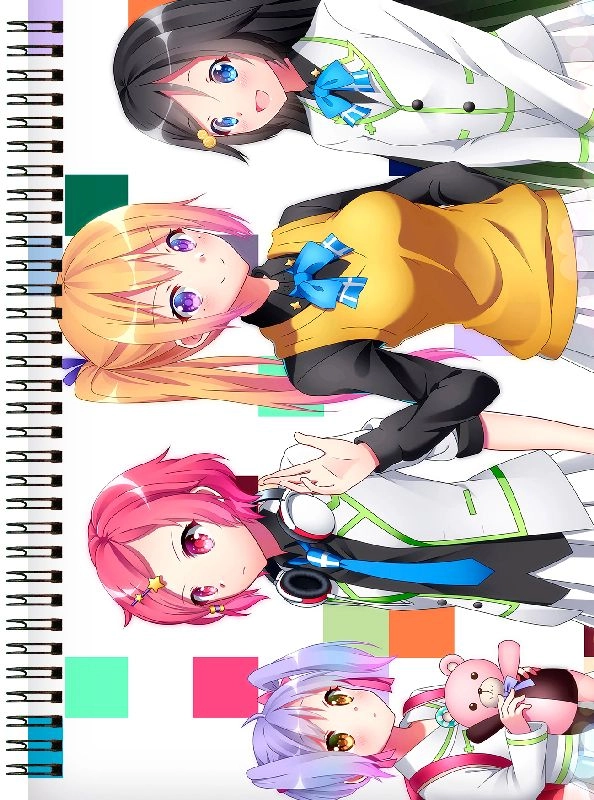 Блокнот А6 Musaigen no Phantom World [BL6_MPW_003S]