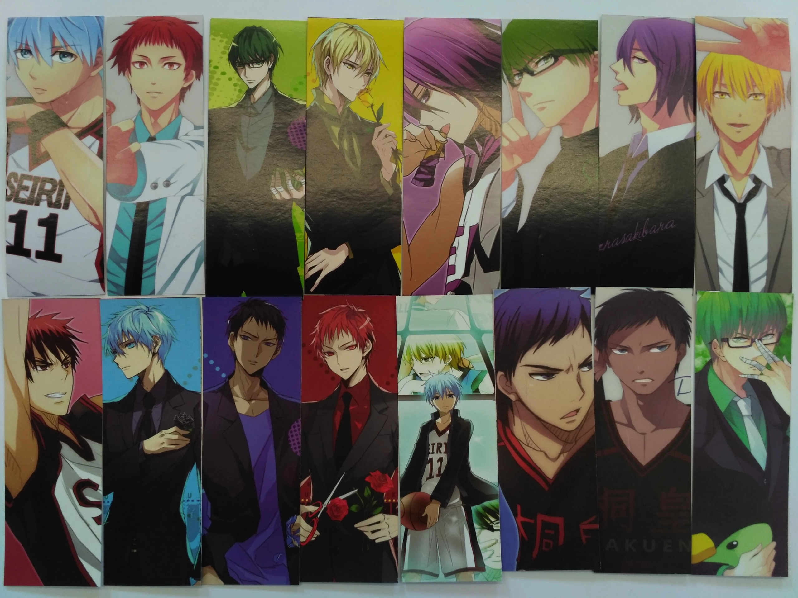 Kuroko No Basuke Bookmark Баскетбол Куроко Закладки (Цена за 1 из 8 штук)