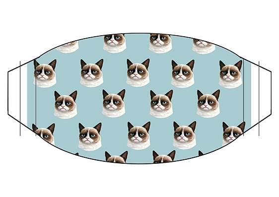 Маска тканевая Grumpy Cat