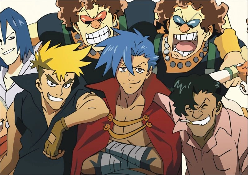 Плакат A3 Tengen Toppa Gurren Lagann [3A_Gurr_128S]